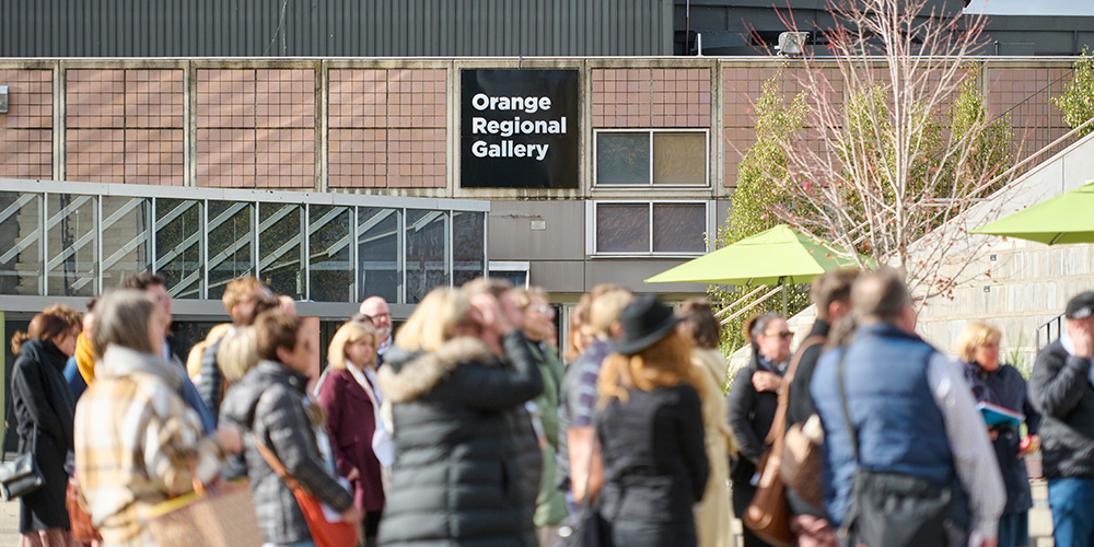 Delegates at the Destination & Visitor Economy Conference 2022, Orange Regional Gallery, Civic Square, Orange